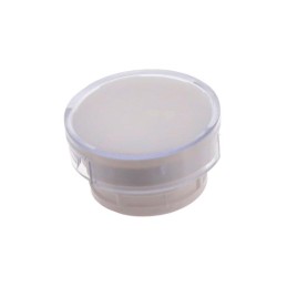 1 pcs : A165L-TW - CAP PUSHBUTTON ROUND WHITE