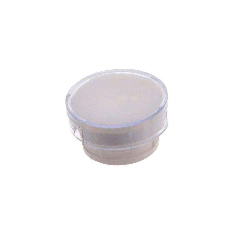 1 pcs : A165L-TW - CAP PUSHBUTTON ROUND WHITE