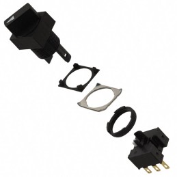 1 pcs : A165S-A2A-1 - SWITCH SELECT 2POS SPDT 5A 125V