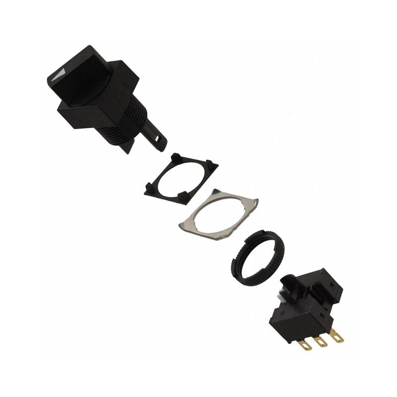 1 pcs : A165S-A2A-1 - SWITCH SELECT 2POS SPDT 5A 125V