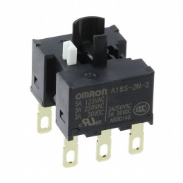 1 pcs : A16S-2N-2 - CONTACT BLOCK DPDT 5A 125V