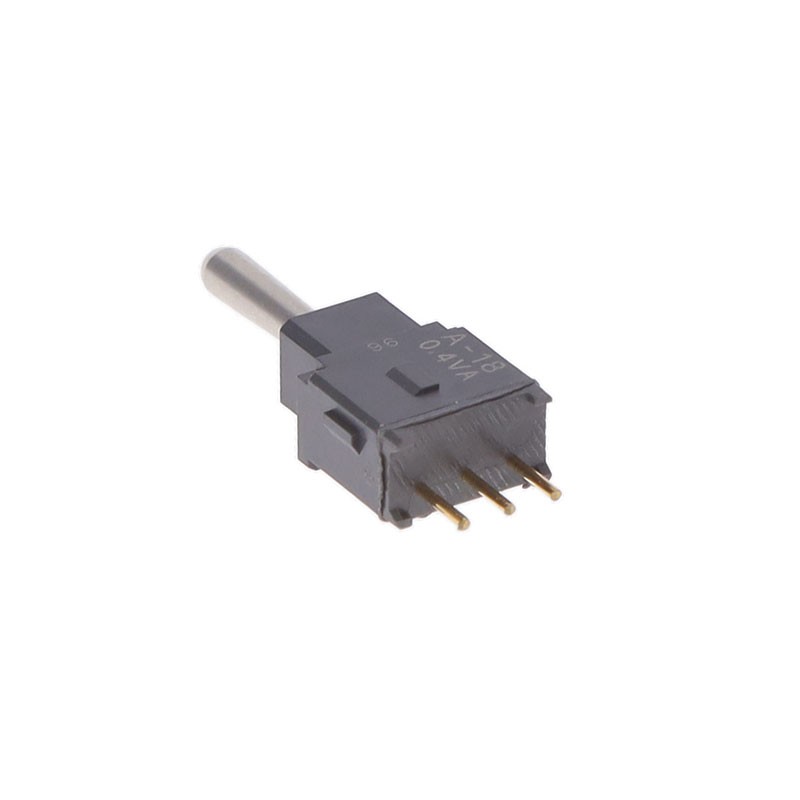 1 pcs : A18AP - SWITCH TOGGLE SPDT 0.4VA 28V