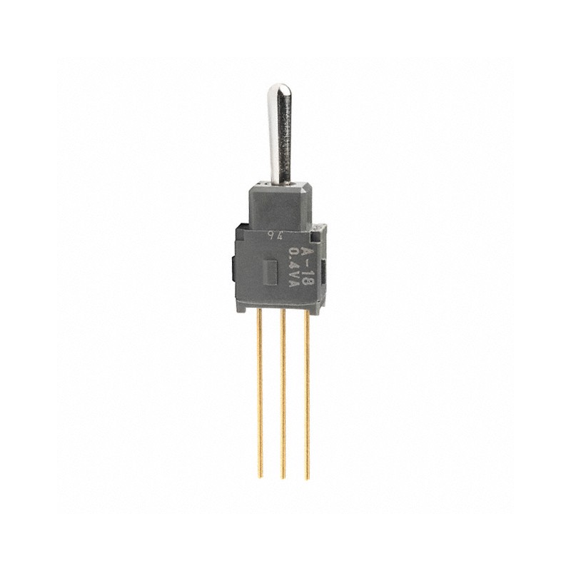 1 pcs : A18AW - SWITCH TOGGLE SPDT 0.4VA 28V