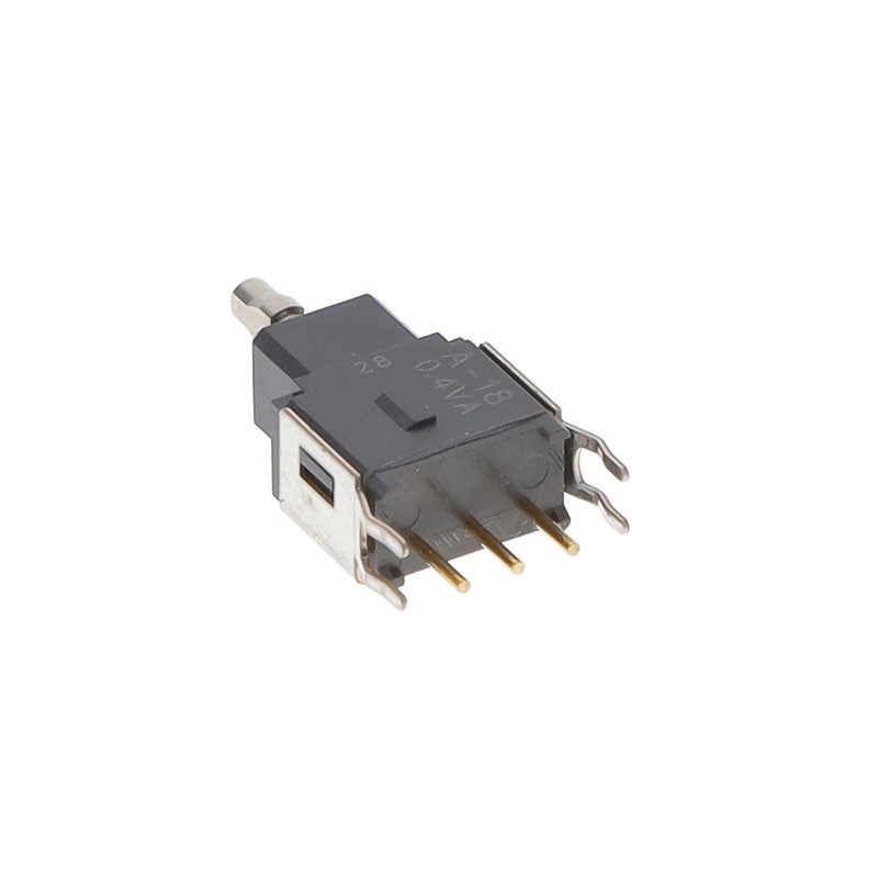 1 pcs : A18KB - SWITCH ROCKER SPDT 0.4VA 28V