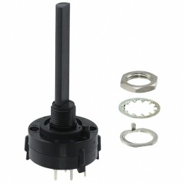 1 pcs : A20314RNCQ - SWITCH ROTARY 3POS 2.5A 125V