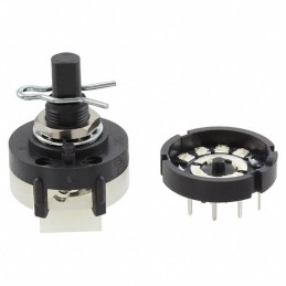 1 pcs : A20403RNMCQ - SWITCH ROTARY 4POS 2.5A 125V