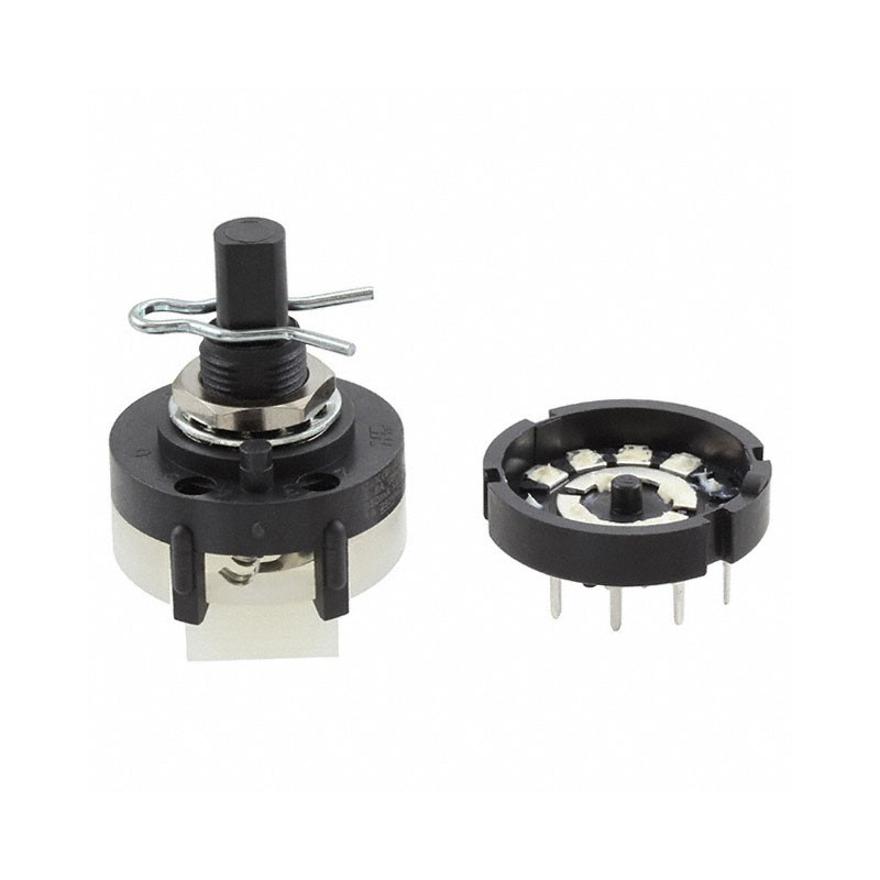 1 pcs : A20403RNMCQ - SWITCH ROTARY 4POS 2.5A 125V