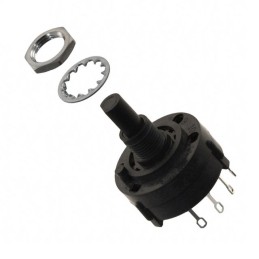 1 pcs : A20403RNZQ - SWITCH ROTARY 4POS 2.5A 125V