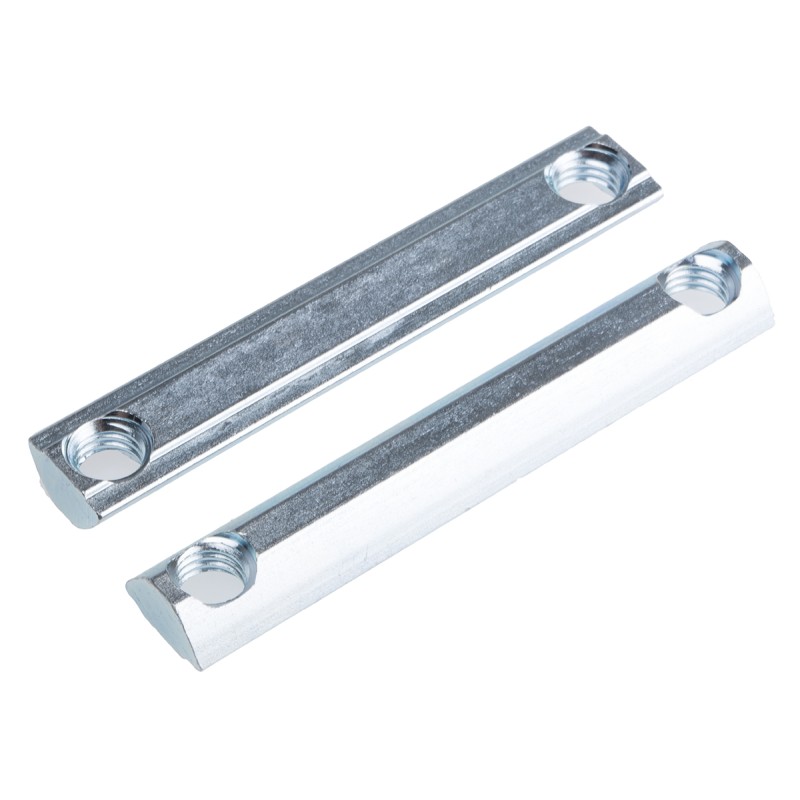 1 Bag of 2 - RS PRO M8 T-Slot Nut Connecting Component, Strut Profile 40 mm, Groove Size 8mm