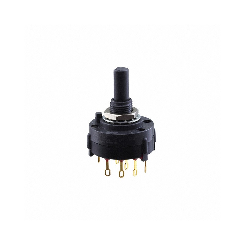 1 pcs : A20405RSZGK - SWITCH ROTARY 4POS 2.5A 125V