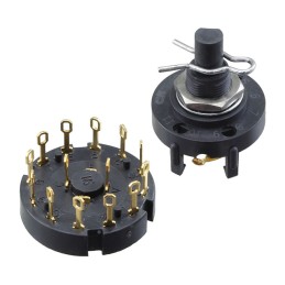 1 pcs : A20603MNMCB - SWITCH ROTARY 6POS 0.4VA 20V