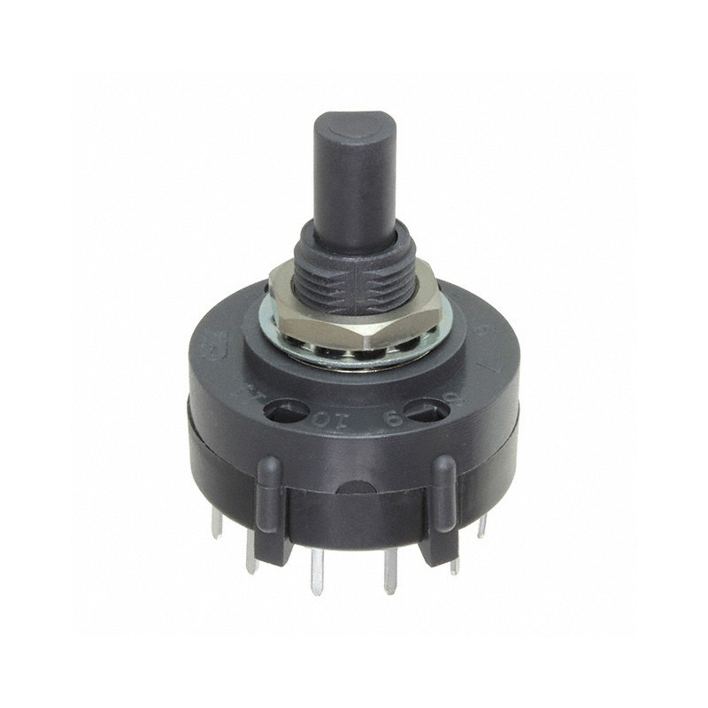 1 pcs : A20603RNCQ - SWITCH ROTARY 6POS 2.5A 125V
