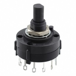 1 pcs : A20603RNZQ - SWITCH ROTARY 6POS 2.5A 125V