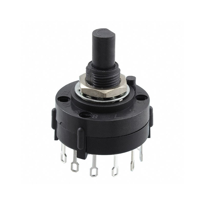 1 pcs : A20603RNZQ - SWITCH ROTARY 6POS 2.5A 125V