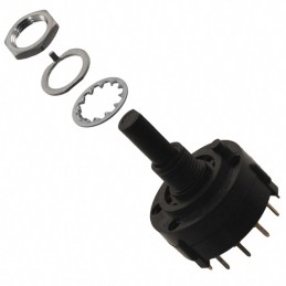 1 pcs : A20605RNCQ - SWITCH ROTARY 6POS 2.5A 125V