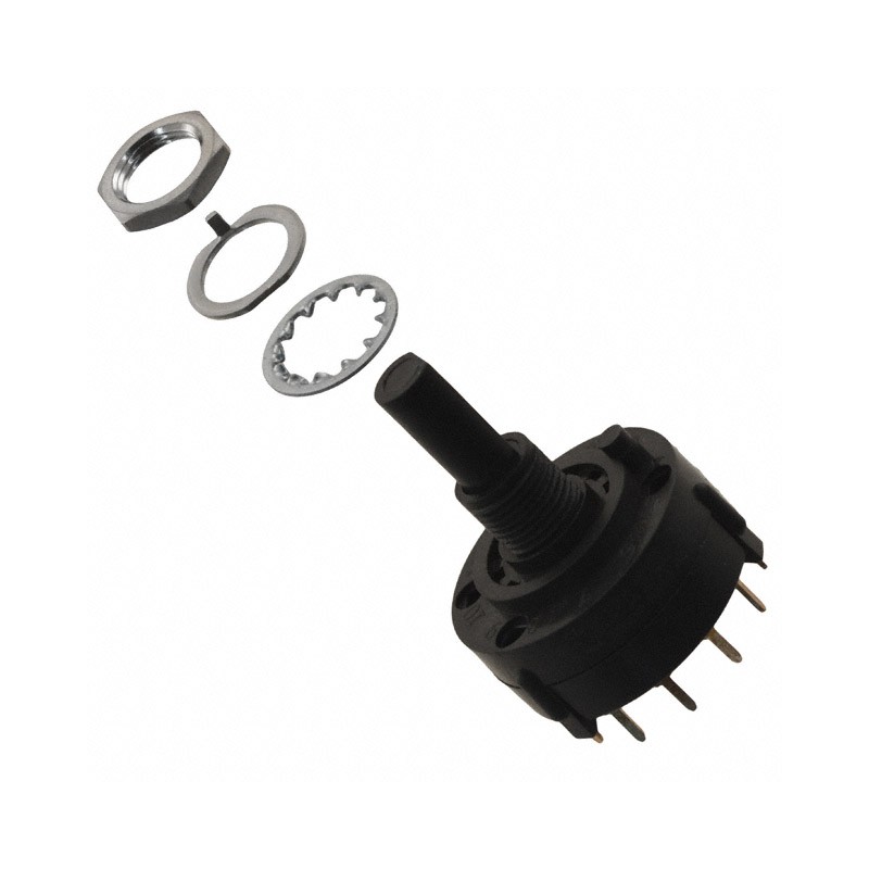 1 pcs : A20605RNCQ - SWITCH ROTARY 6POS 2.5A 125V