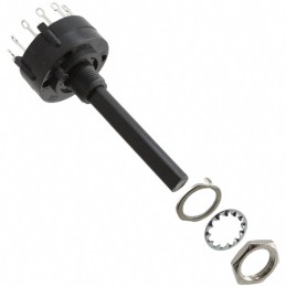 1 pcs : A20615RNZQ - SWITCH ROTARY 6POS 2.5A 125V