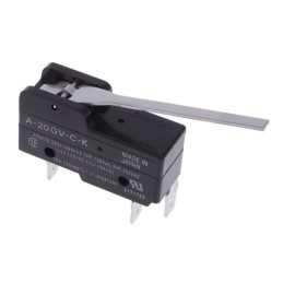1 pcs : A-20GV-C-K - SWITCH SNAP ACTION SPDT 20A 125V