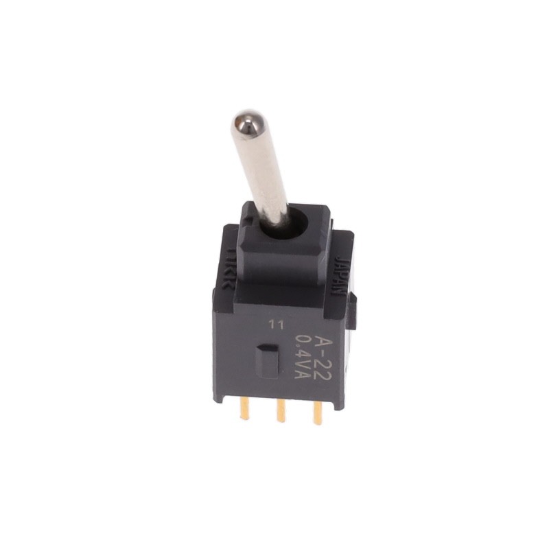 1 pcs : A22AP - SWITCH TOGGLE DPDT 0.4VA 28V