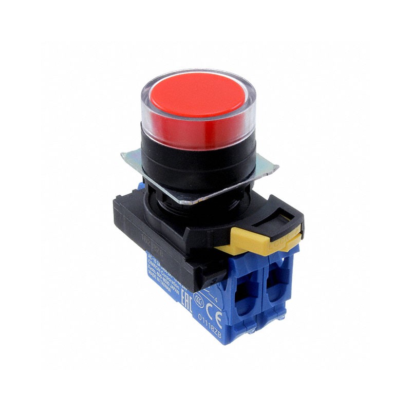 1 pcs : A22NN-BGA-NRA-G101-NN - SWITCH PUSH DPST-NO 10A 120V