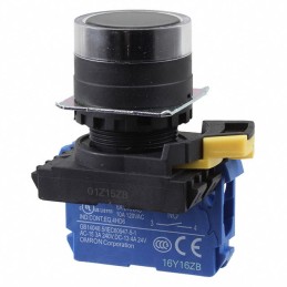 1 pcs : A22NN-BGM-NBA-G100-NN - SWITCH PUSH SPST-NO 10A 120V