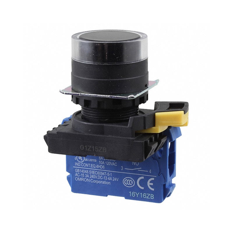 1 pcs : A22NN-BGM-NBA-G100-NN - SWITCH PUSH SPST-NO 10A 120V