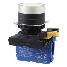 1 pcs : A22NN-BGM-NWA-G100-NN - SWITCH PUSH SPST-NO 10A 120V