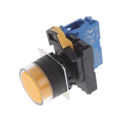 1 pcs : A22NN-BGM-NYA-G100-NN - SWITCH PUSH SPST-NO 10A 120V