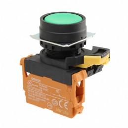1 pcs : A22NN-BNM-NGA-G002-NN - SWITCH PUSH SPST-NC 10A 120V