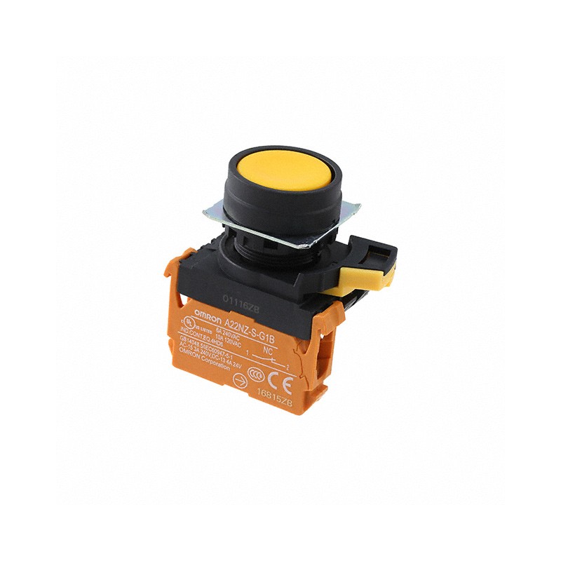 1 pcs : A22NN-BNM-NYA-G002-NN - SWITCH PUSH SPST-NC 10A 120V