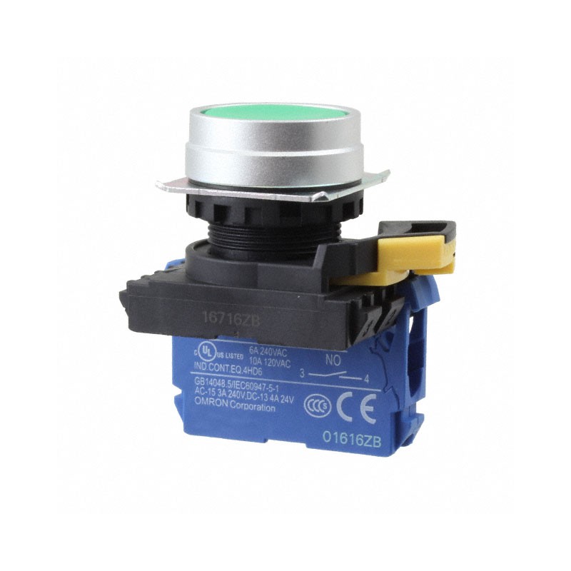 1 pcs : A22NN-MNA-NGA-G100-NN - SWITCH PUSH SPST-NO 10A 120V