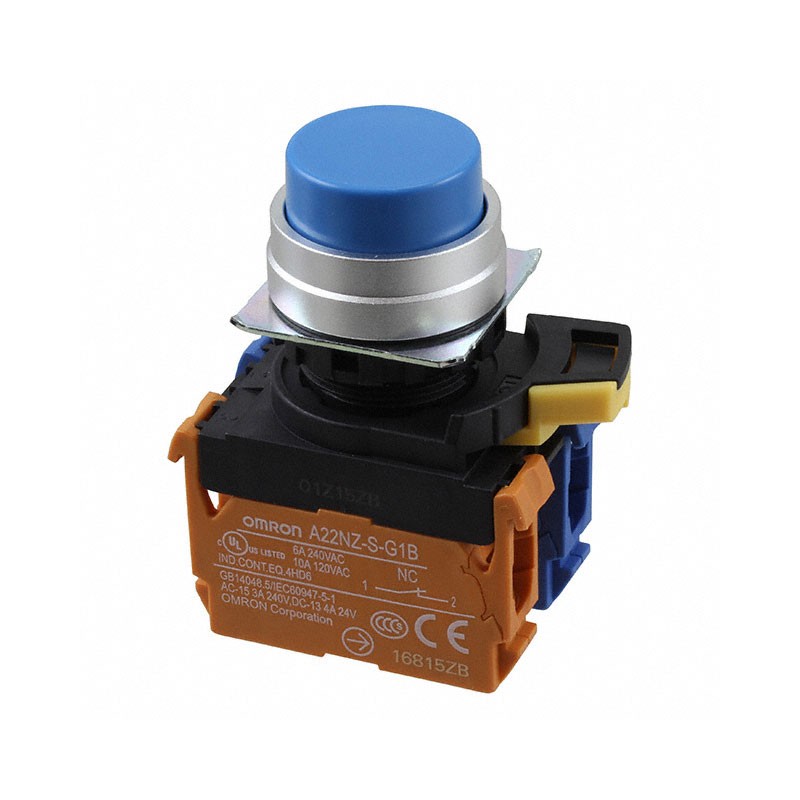 1 pcs : A22NN-MPM-NAA-G102-NN - SWITCH PUSH DPST-NO/NC 10A 120V