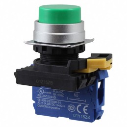 1 pcs : A22NN-MPM-NGA-G100-NN - SWITCH PUSH SPST-NO 10A 120V