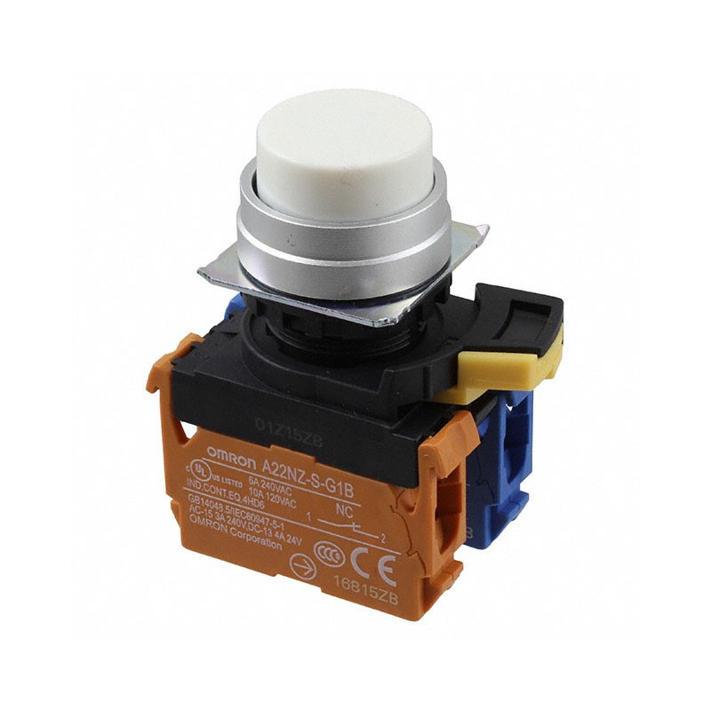 1 pcs : A22NN-MPM-NWA-G102-NN - SWITCH PUSH DPST-NO/NC 10A 120V