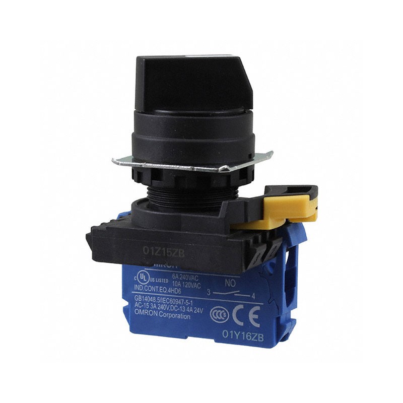 1 pcs : A22NS-2BM-NBA-G100-NN - SWITCH SELECT 2POS SPST 10A 120V