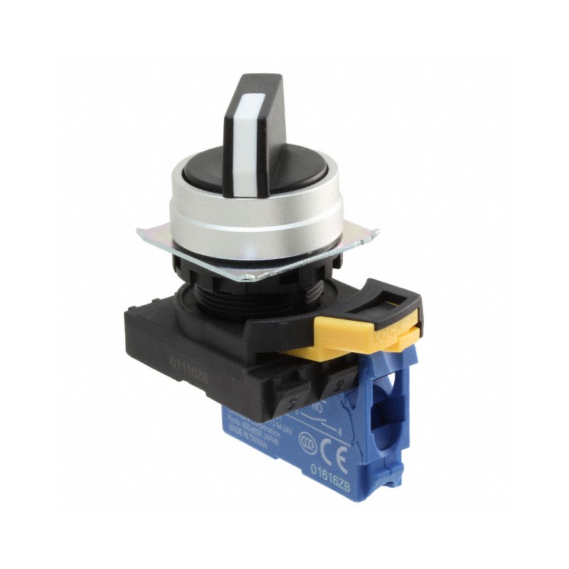 1 pcs : A22NS-2ML-NBA-G100-NN - SWITCH SELECT 2POS SPST 10A 120V