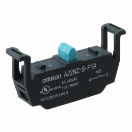 1 pcs : A22NZ-S-P1A - CONTACT BLOCK SPST-NO 10A 120V