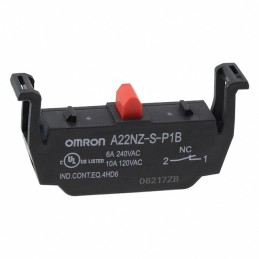 1 pcs : A22NZ-S-P1B - CONTACT BLOCK SPST-NC 10A 120V