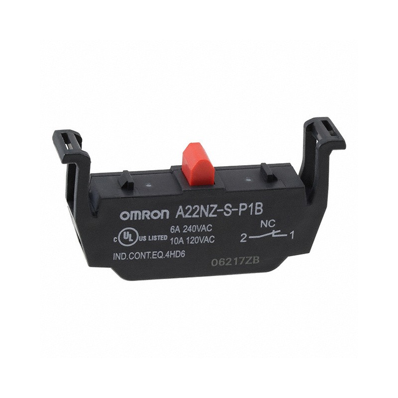 1 pcs : A22NZ-S-P1B - CONTACT BLOCK SPST-NC 10A 120V