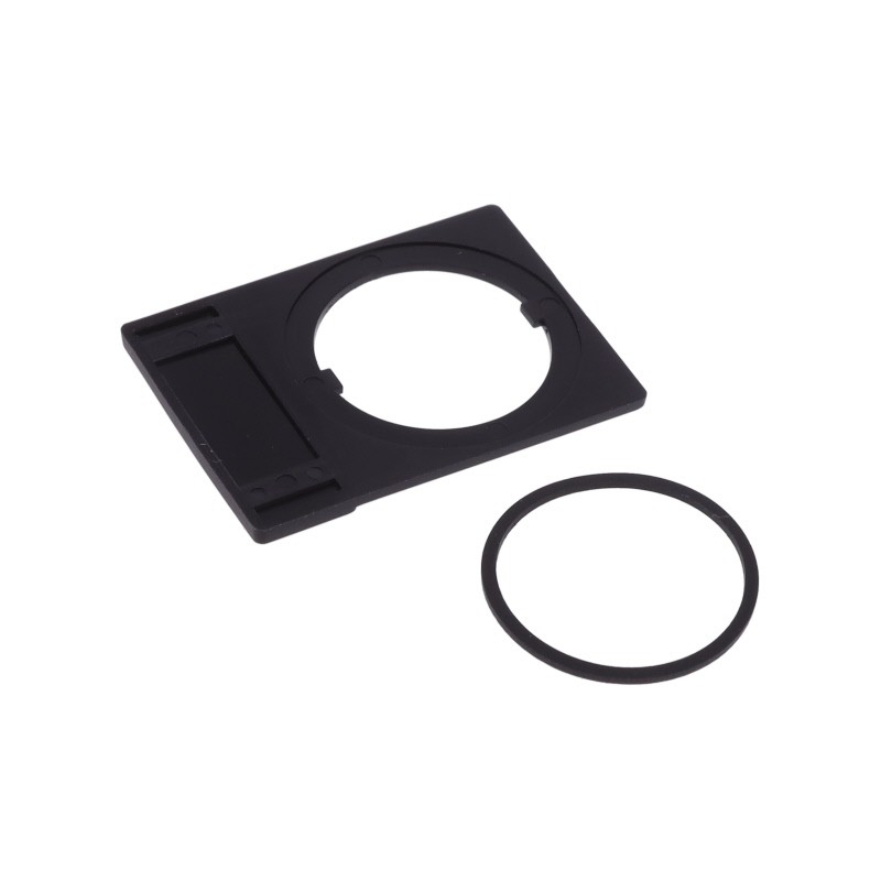 1 pcs : A22Z-3323 - FRAME W/LEGEND PLATE STD A22 BLK