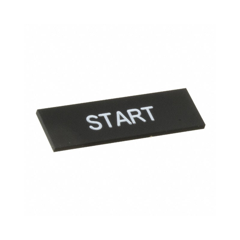 1 pcs : A22Z-3443B-3 - LEGEND PLATE STD 'START' A22 SER