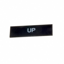 1 pcs : A22Z-3443B-7 - LEGEND PLATE STAND 'UP' A22 SER