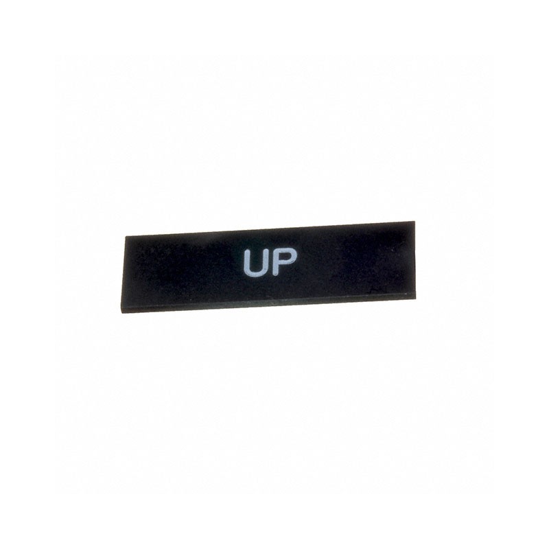 1 pcs : A22Z-3443B-7 - LEGEND PLATE STAND 'UP' A22 SER