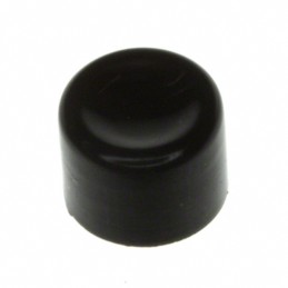 1 pcs : A2352 - CAP PUSHBUTTON ROUND BLACK