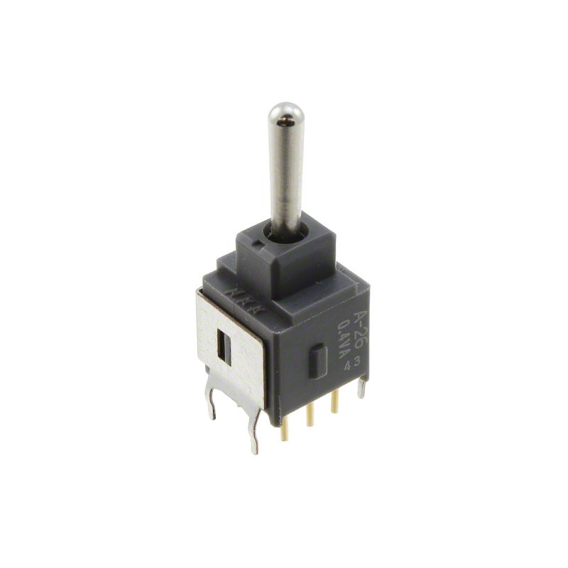 1 pcs : A26AB - SWITCH TOGGLE SP3T 0.4VA 28V