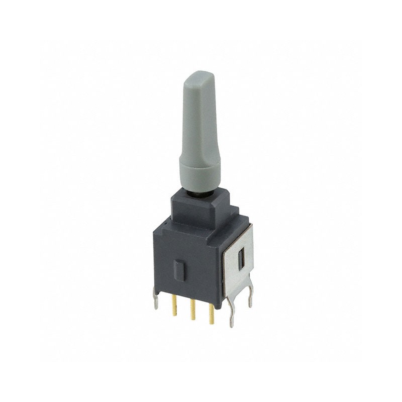 1 pcs : A28KB-BH - SWITCH TOGGLE DPDT 0.4VA 28V