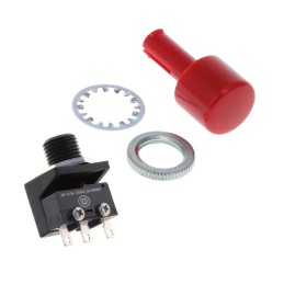 1 pcs : A2A-4R - SWITCH PUSHBUTTON SPDT 5A 125V