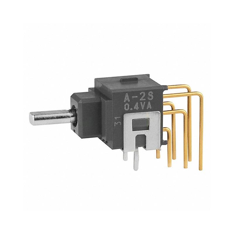 1 pcs : A2SHV - SWITCH TOGGLE DPDT 0.4VA 28V