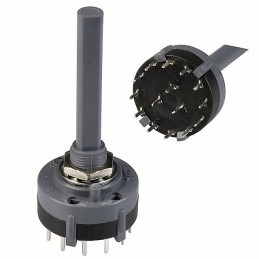 1 pcs : A30415RNCQ - SWITCH ROTARY 4POS 2.5A 125V