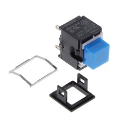 1 pcs : A3AA-90K1-00A - SWITCH PUSH SPST-NO 6A 125V